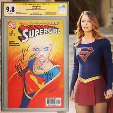 CGC 9.8 SS Supergirl #1 signed