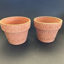 2 Old Vintage Hand Stamped