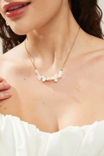 Freshwater petal keshi pearls - petal,