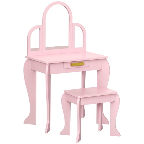 Homcom kids dressing - table, and