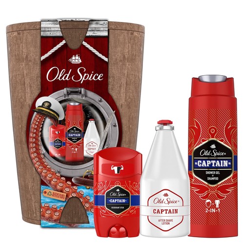 Old spice captain - old, wooden
