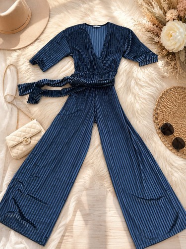 Zara trafaluc small navy - zara, blue