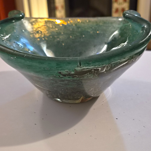 Vintage 1950s murano green - vintage,