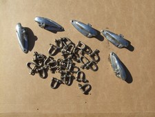 5 Boat Cleats 3.5in long