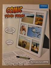 Comic Book Photo Frame With Space For 6 Photos Inc stickers To Make It A Comic