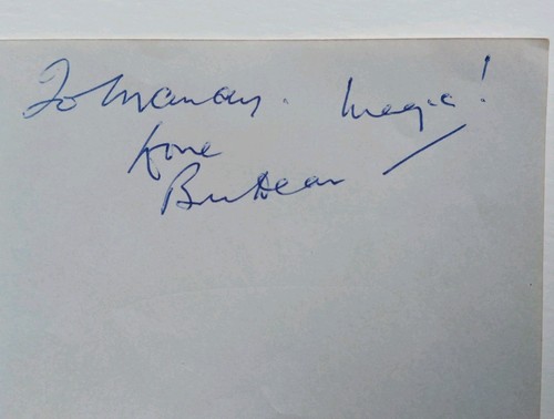 Bill dean signed - ,