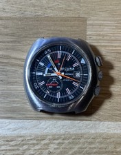 Vintage Sicura Chrono Chronograph Men's Watch EB 8800 Spares or Repair