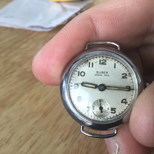Buren grand prix vintage watch - vintage,