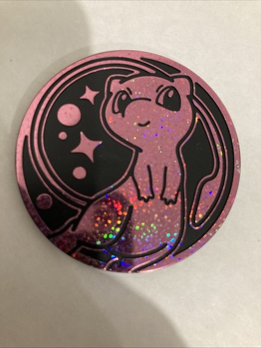 Pokemon mew jumbo foil coin - pokemon,