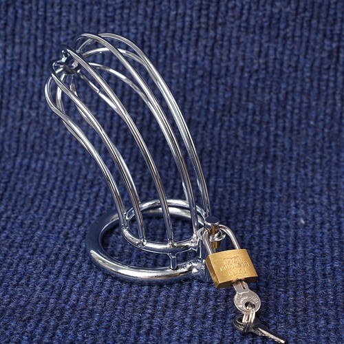 Metal cock cage ring stainless - cage,