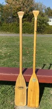 2  Vintage BLOND WOODEN