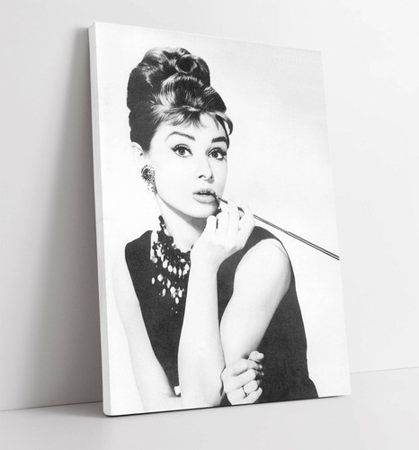 Audrey hepburn canvas wall - audrey,