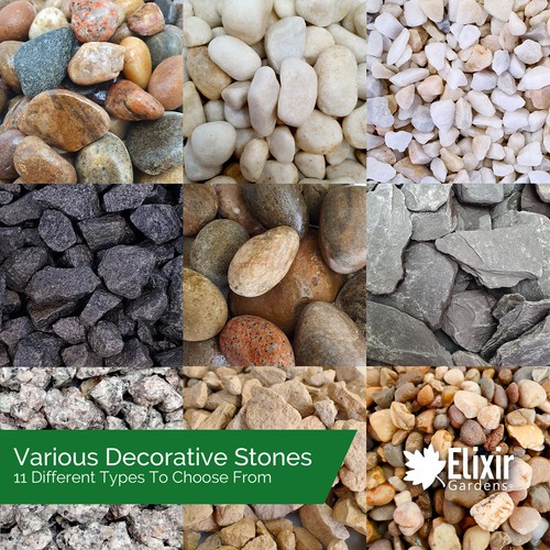Decorative coloured stones - decorative, |