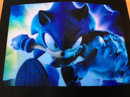 Sonic flashing t - , shirt