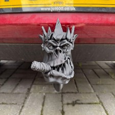 Tow Bar Cover Cap Plastic Potector 50mm Towball towing hitch Funny Orc Smoking