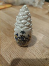 WH Goss crested china pinecone