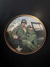 John Wayne Remembering D-Day Franklin Mint Collectors Edition Plate