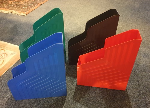 One rigid plastic - one, magazine