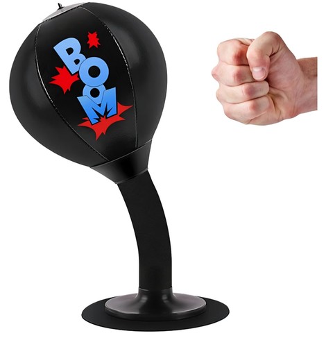 Desktop punching bag stress - punching,