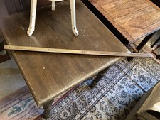 Vintage antique shop counter brass 1 yard rule dated 1920