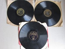 3x BING CROSBY 10” 78rpm