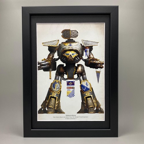 Battle titan framed art - battle,