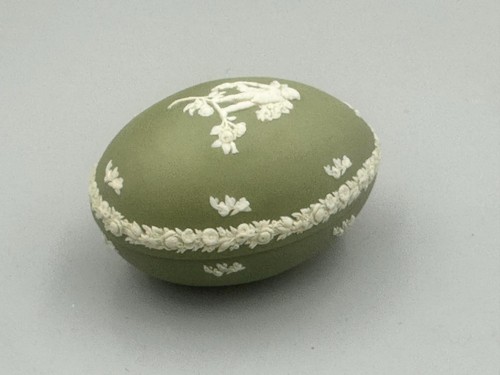 Wedgwood jasperware green - jasperware,