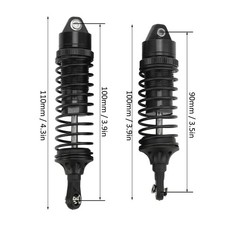 4pcs RC Front Rear Shock