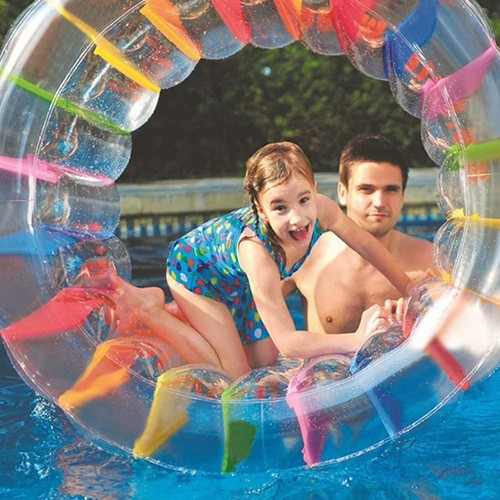 Inflatable rolling wheel - rolling,