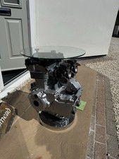 Kawasaki Motorbike Engine Coffee Table Rare