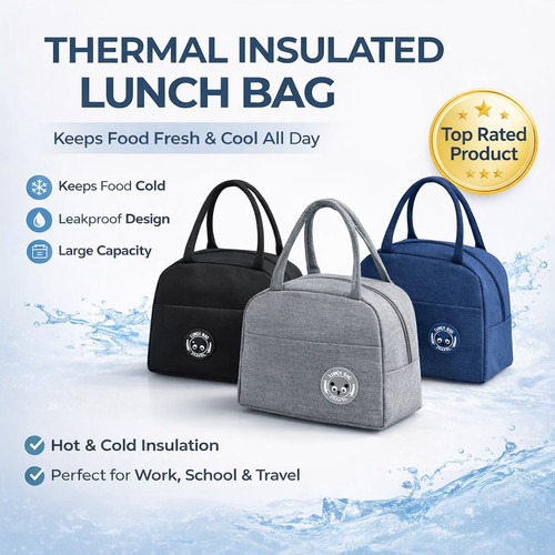 Insulated lunch bag thermal - insulated,