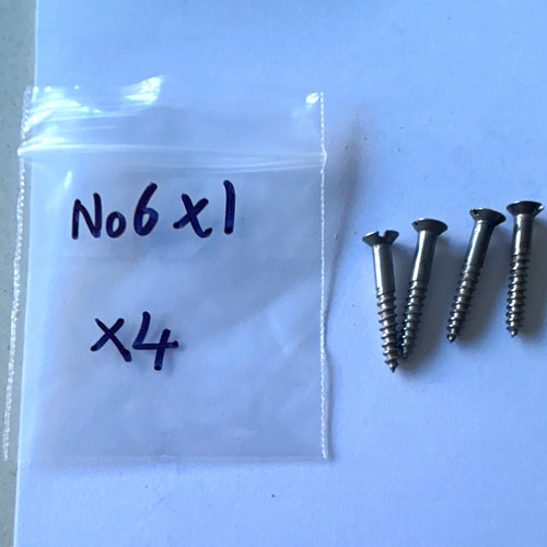 Vintage countersunk slotted - countersunk,