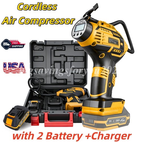 20v portable car tire inflator - portable,