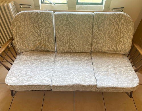 Ercol seater wooden frame - 3-seater,