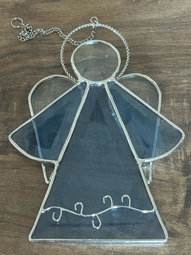 Stained glass angel sun - stained,