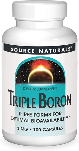Source naturals triple boron - source,