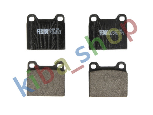 Brake pads set front rear - brake,