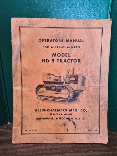 Allis chalmers hd5 tractor - hd5,