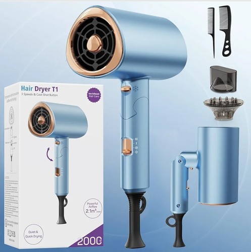 Ionic hair dryer 2000w - hair,