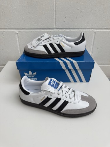 Adidas samba shoes white - og,