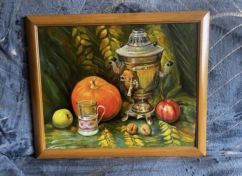 Still life with samovar and - still,