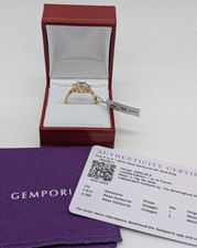 Gemporia 9ct Yellow Gold Rose