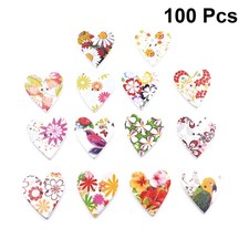 100 Pcs in 2 Pack Wooden