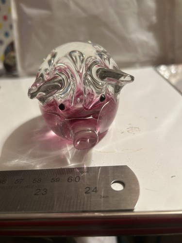 Pig heavy paperweight art - heavy,