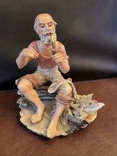 CAPODIMONTE FISHERMAN FISH MAN