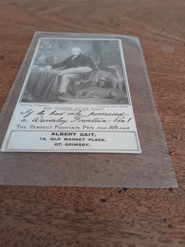 Vintage advertising postcard - vintage,