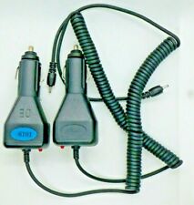 2 X Car Charger Adapters fits OLD Nokia THIN PIN Mobile Phones [Chose from list]