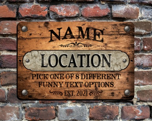 Personalized old wood look - old,