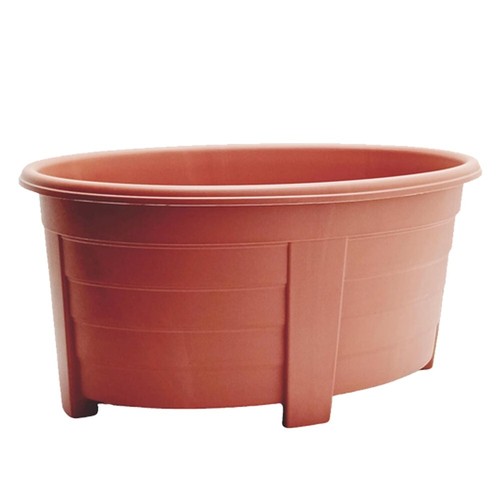 55cm plastic oval - plastic, pot