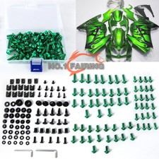 Green Screw Fairing Bolt Kit